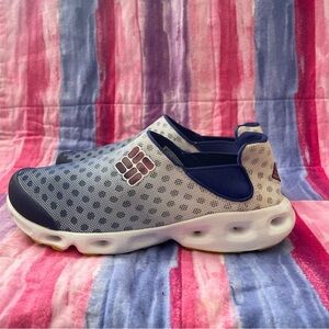 Columbia Womens Drain Maker Navy and White Water Shoes size 9